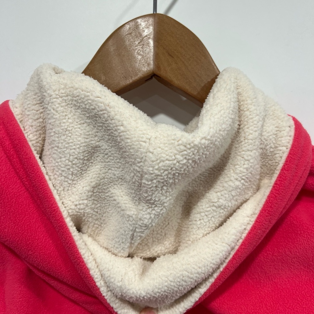 GAP Neon Pink Fleece Zippeted Hoodie - Picture 12 of 12